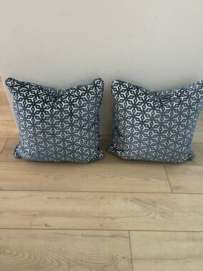 2 high end pillows by Kravet